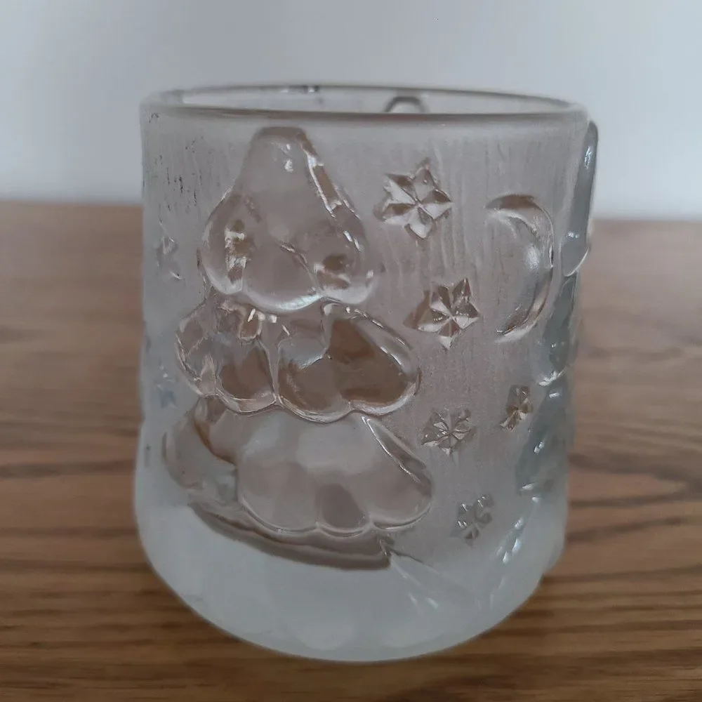 Vintage textured glass